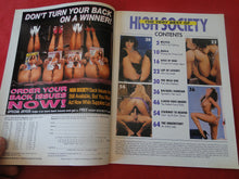Load image into Gallery viewer, Vintage Nude Erotic Sexy Adult Magazine High Society 1992     G27
