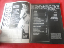 Load image into Gallery viewer, Vintage Nude Erotic Sexy Adult Magazine Escapade April 1976       G8

