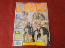 Load image into Gallery viewer, Vintage Nude Erotic Sexy Adult Magazine Live February 1983 Lisa DeLeeuw Serena    P100
