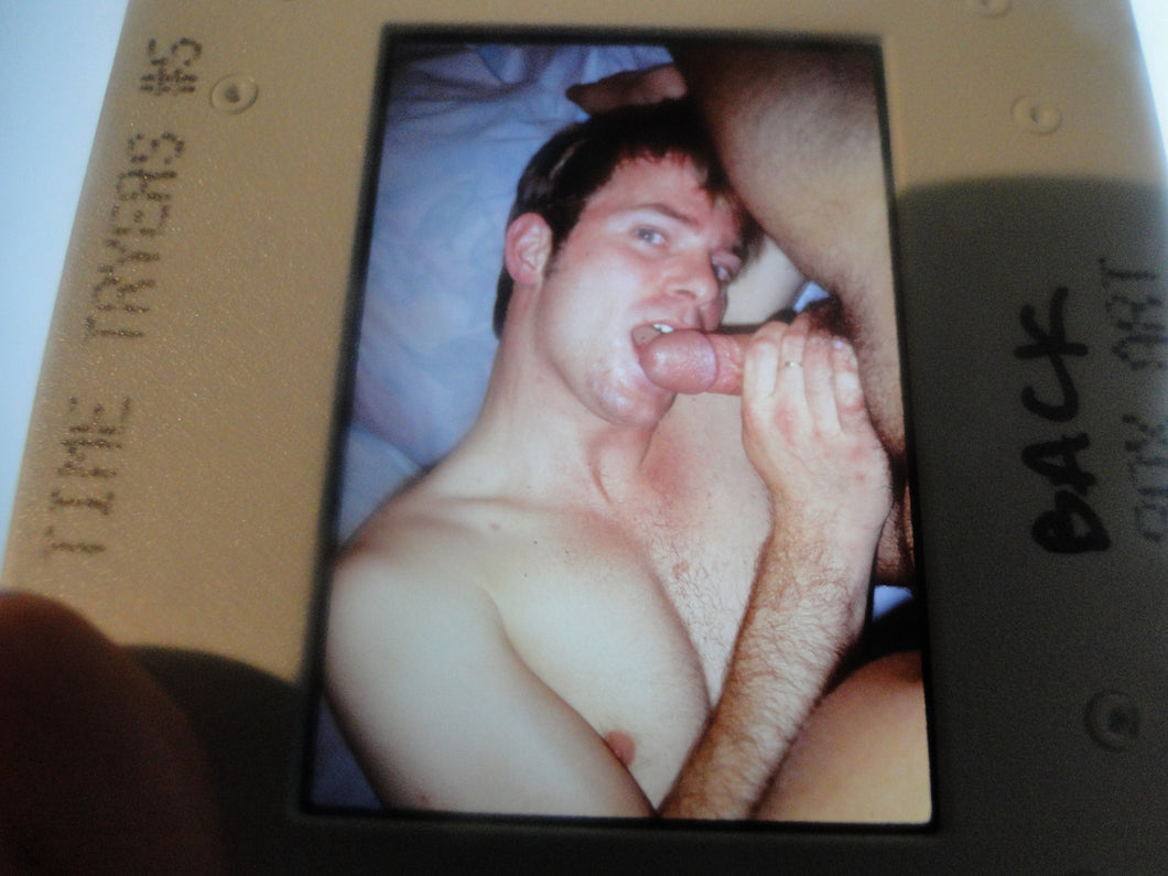 VINTAGE 35MM GAY MALE SLIDE BEEFCAKE MUSCLE NUDE FALCON STUDIOS Z14v