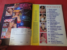 Load image into Gallery viewer, Vintage Nude Erotic Sexy Adult Magazine Juggs November 1986        JB27
