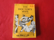 Load image into Gallery viewer, Vintage Adult Paperback Novel/Book The Doctor's Wife 1978         G2
