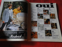 Load image into Gallery viewer, Vintage Nude Erotic Sexy Adult Magazine Oui September 1973       JB4
