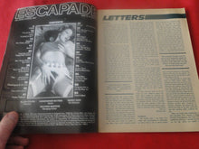 Load image into Gallery viewer, Vintage Nude Erotic Sexy Adult Magazine Escapade March 1977        G8
