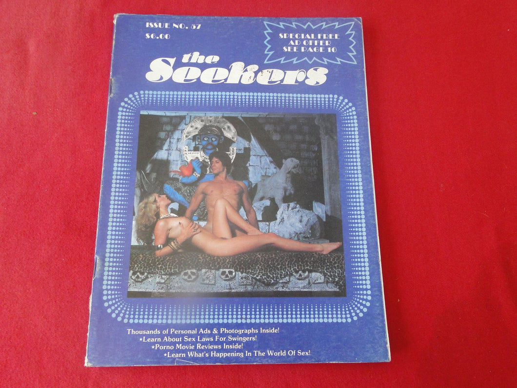 Vintage Nude Erotic Sexy Adult Magazine The Seekers 1983     G10