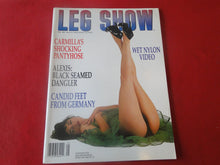 Load image into Gallery viewer, Vintage Nude Erotic Sexy Adult Magazine Leg Show May 1990        GN
