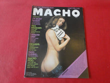 Load image into Gallery viewer, Vintage Nude Erotic Sexy Adult Magazine Macho June 1976 Roberta Pedon    GN
