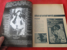 Load image into Gallery viewer, Vintage Nude Erotic Sexy Adult Magazine Escapade July 1977        G8

