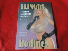Load image into Gallery viewer, Vintage Nude Erotic Sexy Adult Magazine Fling International #3 1995      JB57
