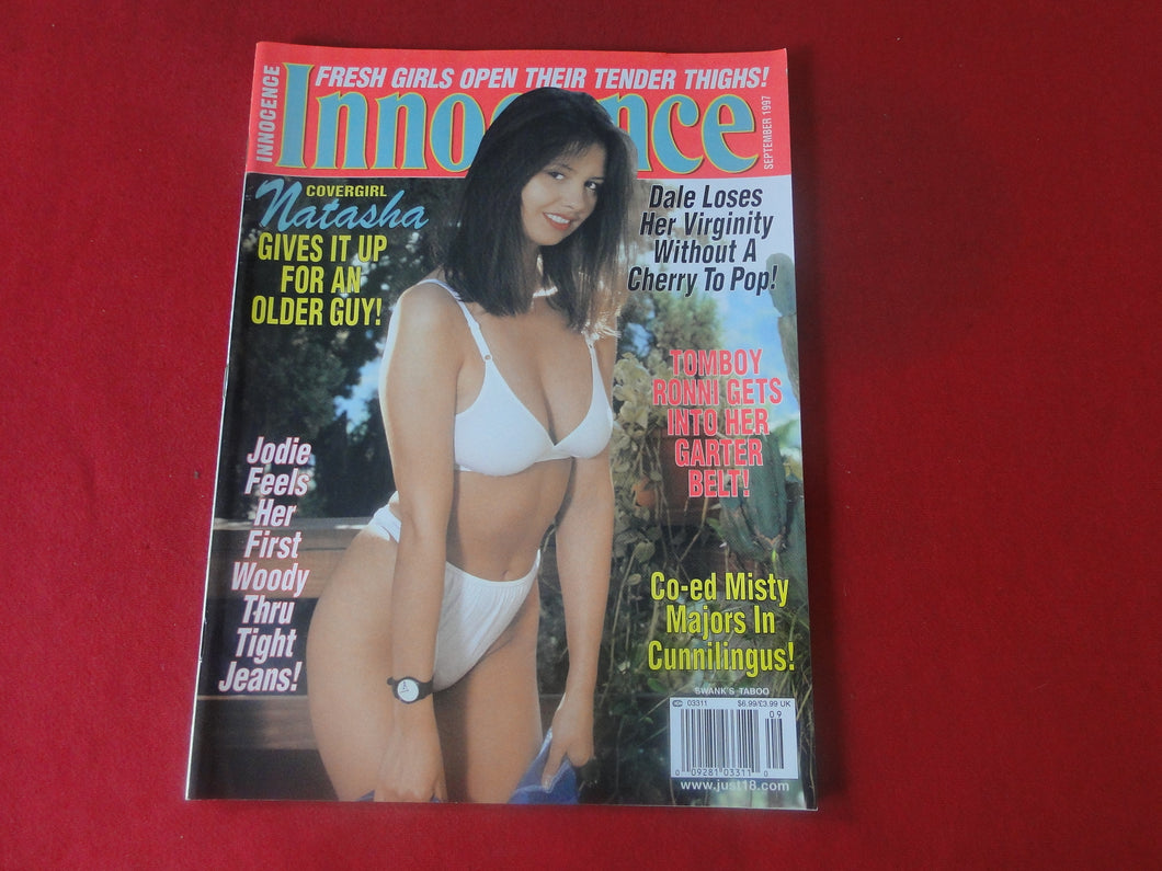Vintage Nude Erotic Sexy Adult Magazine Innocence September 1997       JB9