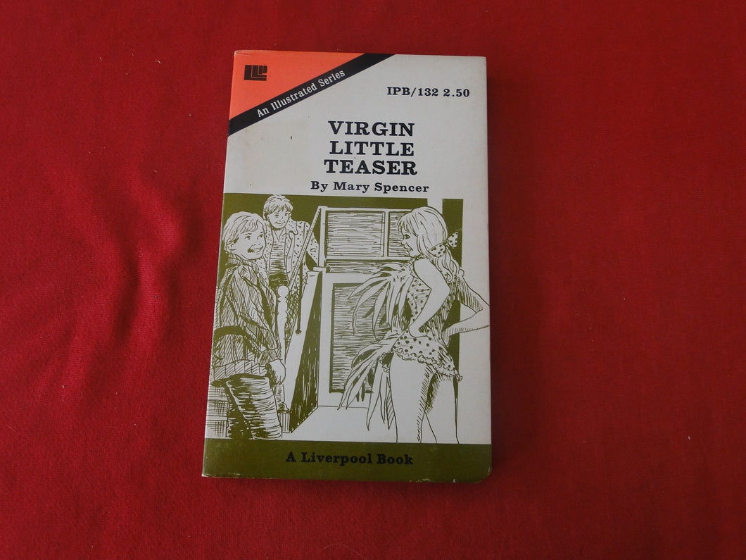 Vintage Erotic Adult Paperback Book/Novel Virgin Little Teaser Liverpool 1976     PB1
