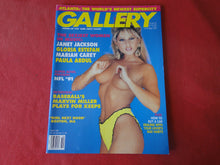 Load image into Gallery viewer, Vintage Nude Erotic Sexy Adult Magazine Gallery October 1991       JB27
