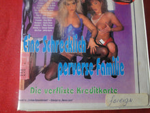 Load image into Gallery viewer, Vintage Adult XXX VHS Porn Tape Movie Caribes Eine Schrecklich Perverse Familie   X20

