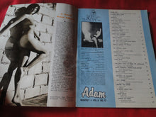 Load image into Gallery viewer, Vintage Nude Erotic Sexy Adult Magazine Adam 1962       JB4
