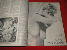 Load image into Gallery viewer, Vintage Nude Erotic Sexy Adult Magazine Adam 1962       JB4
