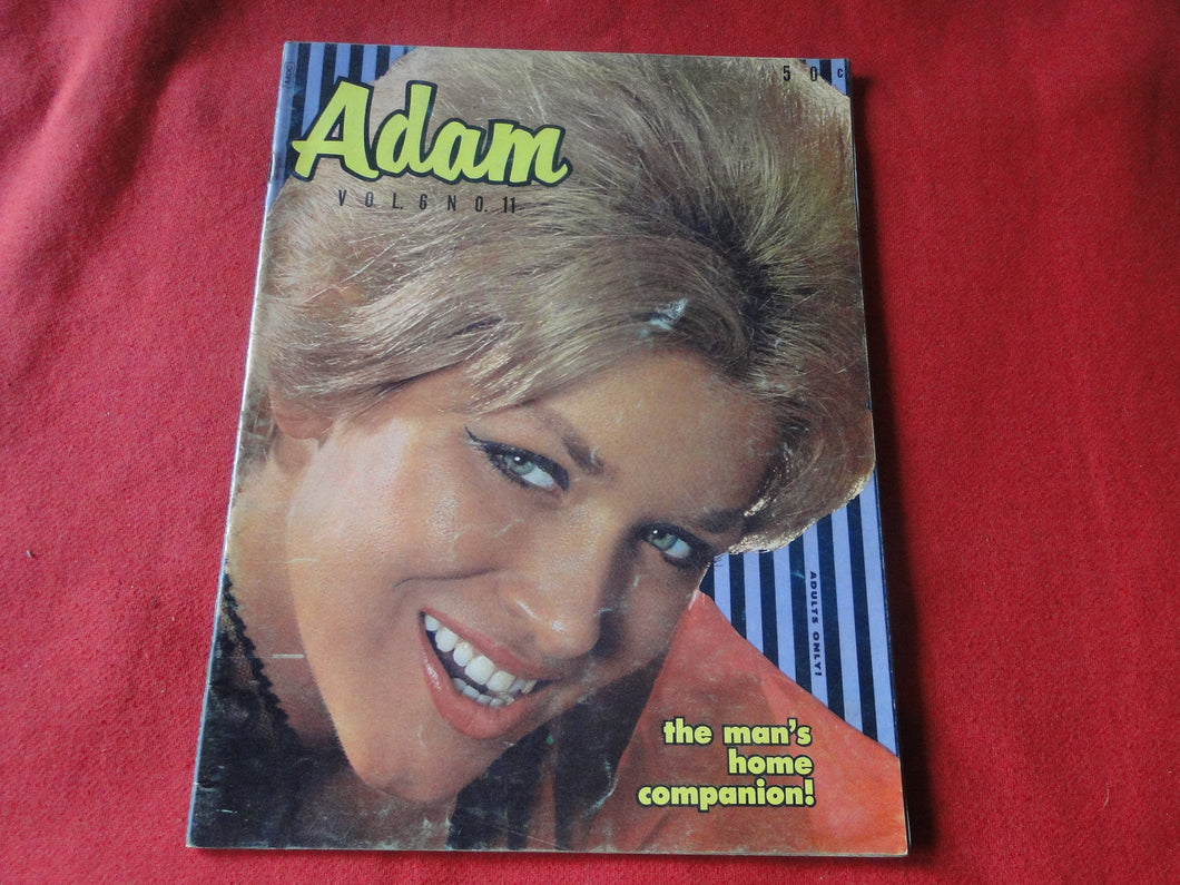 Vintage Nude Erotic Sexy Adult Magazine Adam 1962       JB4a