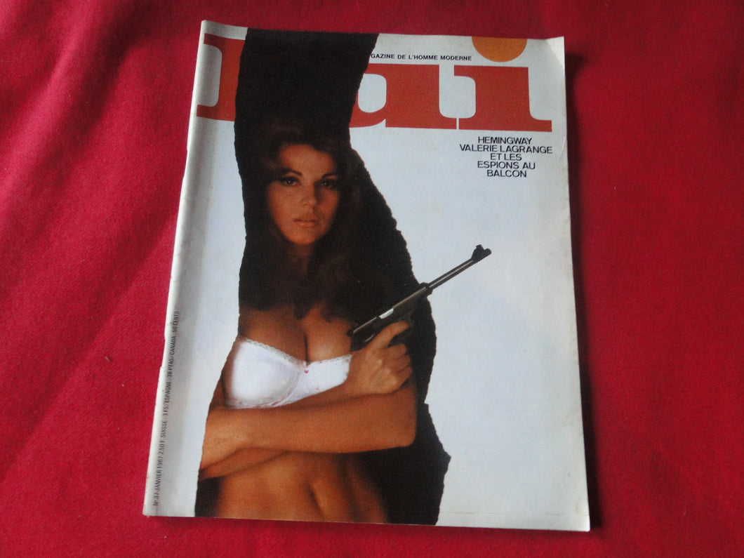 Vintage Nude Erotic Sexy Adult Magazine Lui 1966      JB4a
