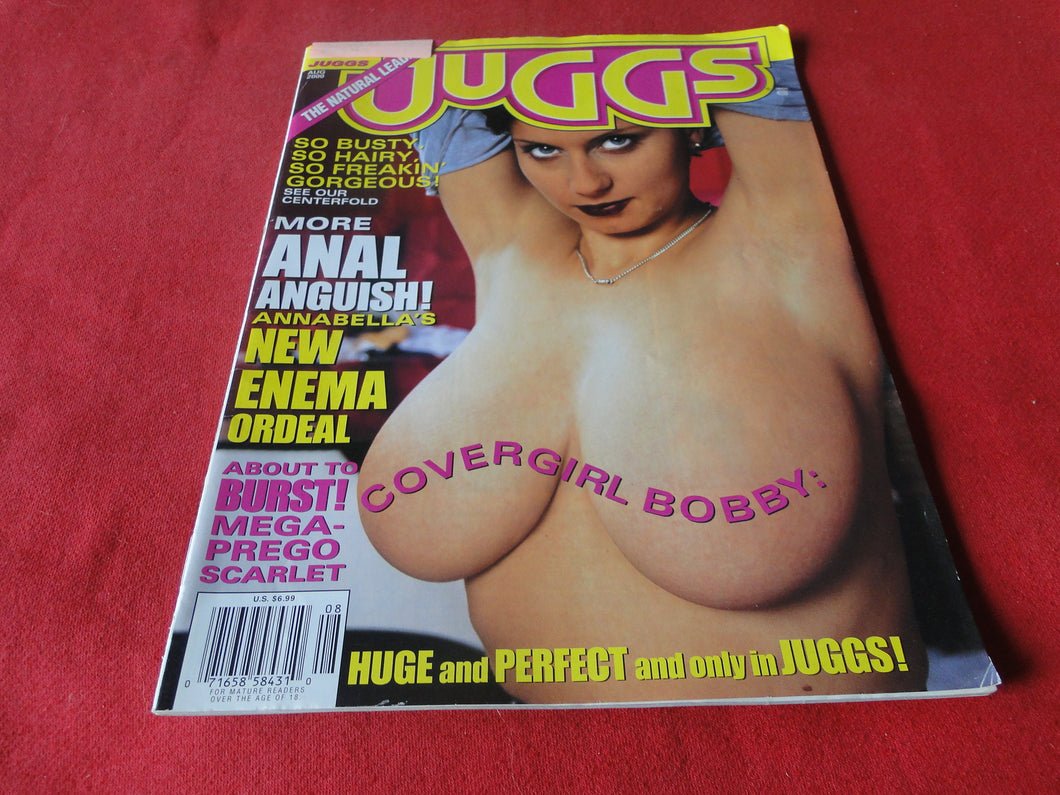 Vintage Nude Erotic Sexy Adult Magazine Juggs August 2000         G20