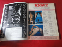 Load image into Gallery viewer, Vintage Nude Erotic Sexy Adult Magazine Knave Sept. 1978          G4
