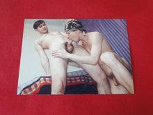 Load image into Gallery viewer, Vintage Gay Interest Nude Hot Hung Male Photo 5 x 7 Blow Job  H41h
