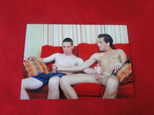 Load image into Gallery viewer, Vintage Gay Interest Nude Hot Hung Male Photo 5 x 7 Mutual Masturbation   H41j
