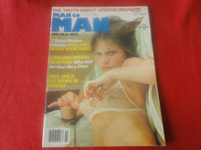 Load image into Gallery viewer, Vintage Nude Erotic Sexy Adult Magazine Man To Man November 1981     JB11
