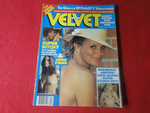 Load image into Gallery viewer, Vintage Nude Erotic Sexy Adult Magazine Velvet February 1982   P113
