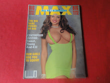 Load image into Gallery viewer, Vintage Nude Erotic Sexy Adult Magazine Max Nov. 1991     P113
