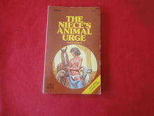 Load image into Gallery viewer, Vintage Adult Paperback Novel/Book The Niece&#39;s Animal Urge      PB4

