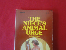Load image into Gallery viewer, Vintage Adult Paperback Novel/Book The Niece&#39;s Animal Urge      PB4
