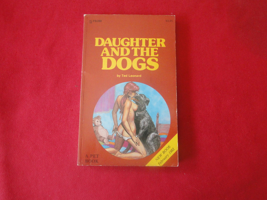 Vintage Adult Paperback Novel/Book Daughter and the Dogs     PB4
