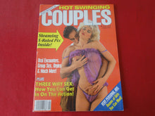 Load image into Gallery viewer, Vintage Nude Erotic Sexy Adult Magazine Hot Swinging Couples 1986     P81
