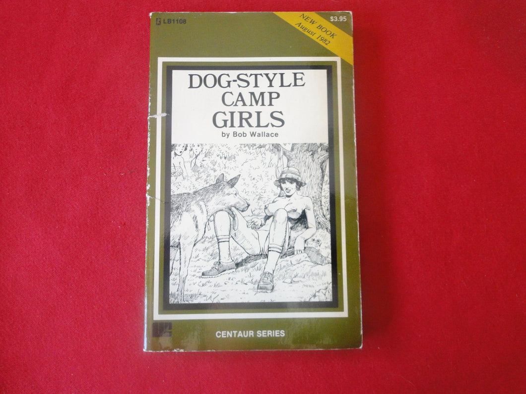 Vintage Adult Paperback Novel/Book Dog-Style Camp Girls    PB4