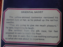 Load image into Gallery viewer, Vintage Erotic Porn Paperback Book/Novel Double Novel Oriental Sadist Red's Captive Virgin PB6
