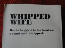 Load image into Gallery viewer, Vintage Erotic Porn Paperback Book/Novel BDSM Whipped Wife 1979    PB6
