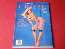 Load image into Gallery viewer, Vintage Nude Erotic Sexy Adult Magazine Playboy's Book of Lingerie March 1990    P113
