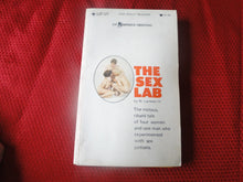 Load image into Gallery viewer, Vintage Erotic Porn Paperback Book/Novel The Sex Lab 1971  FOXING NOT PERFECT   PB6
