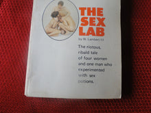 Load image into Gallery viewer, Vintage Erotic Porn Paperback Book/Novel The Sex Lab 1971  FOXING NOT PERFECT   PB6
