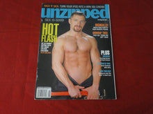 Load image into Gallery viewer, Vintage Adult Erotic Sexy Magazine Gay Interest Unzipped November 2005      P100
