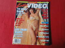 Load image into Gallery viewer, Vintage Nude Erotic Sexy Adult Magazine Erotic Video Guide July 1992      P81
