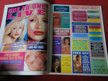 Load image into Gallery viewer, Vintage Nude Erotic Sexy Adult Magazine Erotic Video Guide July 1992      P81
