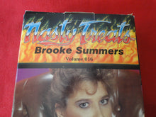 Load image into Gallery viewer, Vintage Adult XXX VHS Porn Tape X-Rated Nasty Treats Brooke Summers    X4
