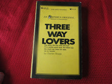 Load image into Gallery viewer, Vintage Erotic Porn Paperback Book/Novel Orpheus Three Way Lovers 1970   PB6
