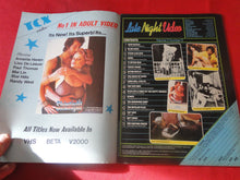 Load image into Gallery viewer, Vintage Nude Erotic Sexy Adult Magazine Late Night Video V.2 #5    P112
