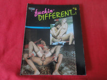 Load image into Gallery viewer, Vintage Nude Erotic Sexy Adult Magazine Fuckin&#39; Different No. 1 1985     JB29
