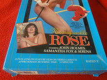Load image into Gallery viewer, Vintage XXX VHS Porn Tape Adult Video Movie Honeysuckle Rose John Holmes Serena  V1
