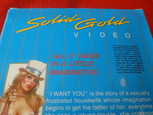 Load image into Gallery viewer, Vintage XXX VHS Porn Tape Adult Video Movie I Want You John Holmes Uschi Digard    V1
