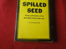 Load image into Gallery viewer, Vintage Erotic Porn Paperback Book/Novel Orpheus Spilled Seed 1970        PB6

