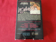 Load image into Gallery viewer, Vintage Adult XXX VHS Porn Tape X-Rated Insatiable Marilyn Chambers     X4
