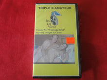 Load image into Gallery viewer, Vintage Adult XXX VHS Porn Tape X-Rated Triple X Amateur Teenage Slut    X4

